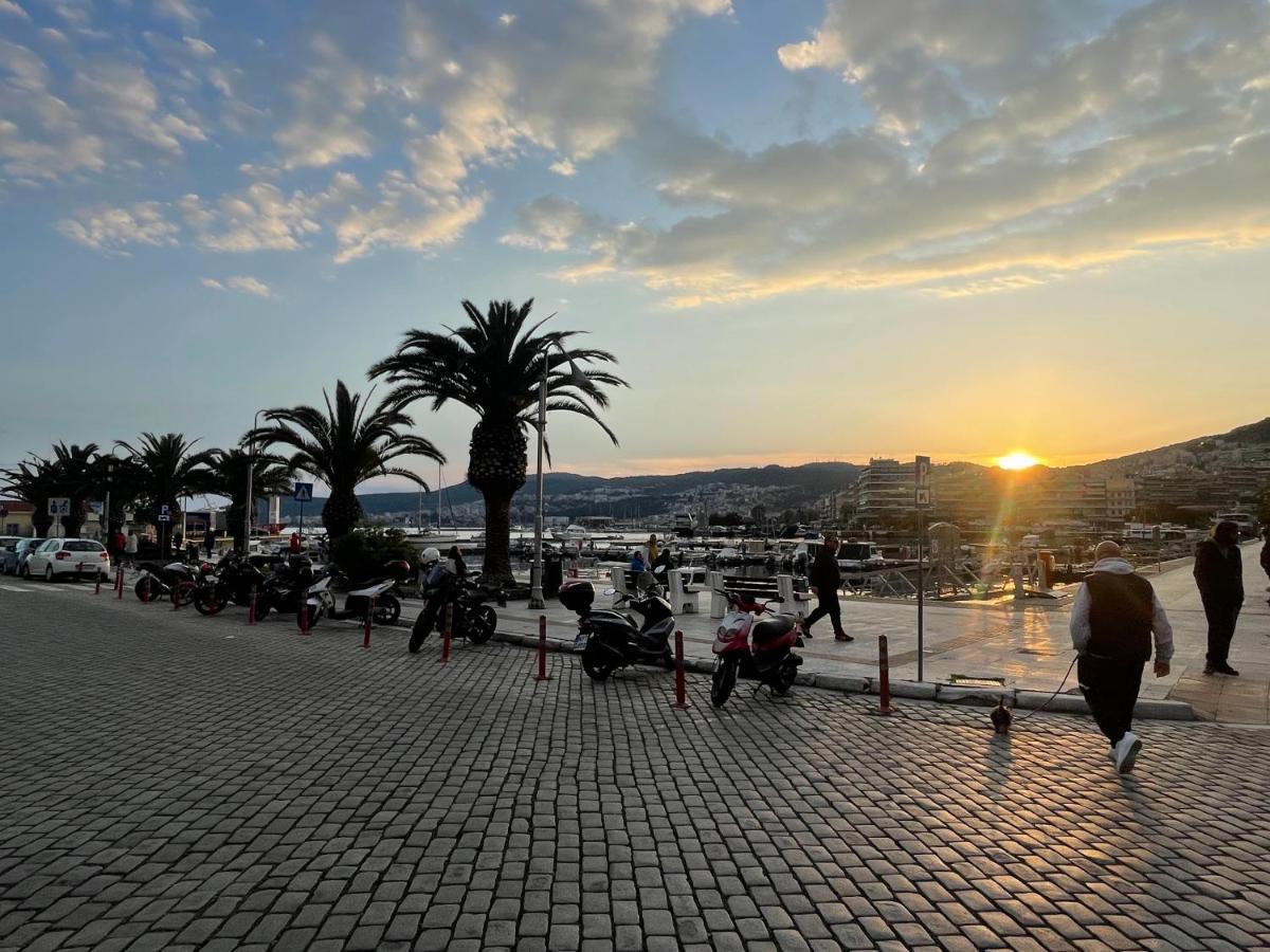 George & Nia Apartment - Central Kavala With Panoramic Terrace View Экстерьер фото