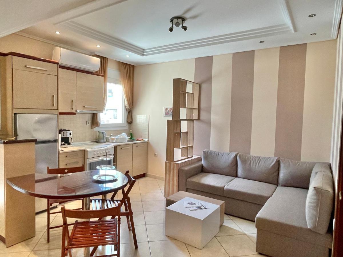 George & Nia Apartment - Central Kavala With Panoramic Terrace View Экстерьер фото